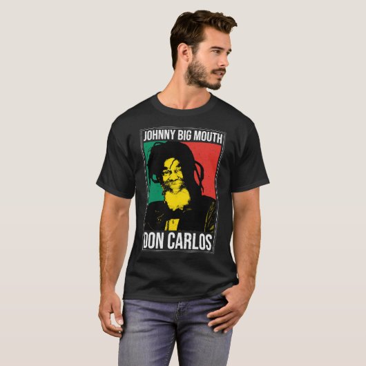 Johnny Big Mouth - Don Carlos Classic T - Shirt (Vorne ganz)