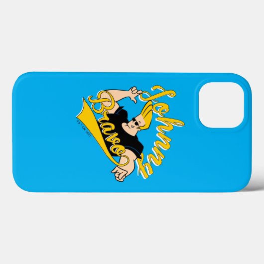 Johnny Bravo Athletic Graphic Case-Mate iPhone Hülle (Rückseite (Horizontal))
