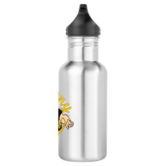Johnny Bravo Athletic Graphic Edelstahlflasche (Rechts)