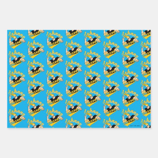 Johnny Bravo Athletic Graphic Geschenkpapier Set (Vorderseite 3)