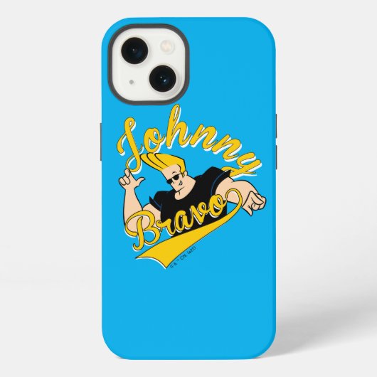 Johnny Bravo Athletic Graphic iPhone Hülle (Rückseite)