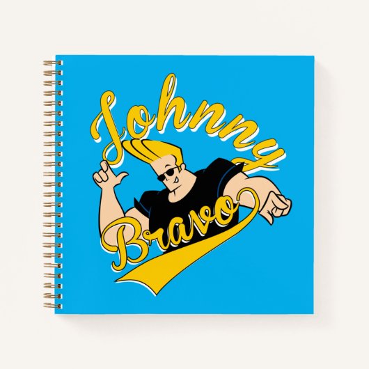 Johnny Bravo Athletic Graphic Notizblock (Vorderseite)