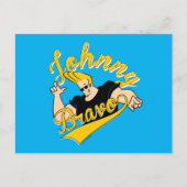 Johnny Bravo Athletic Graphic Postkarte (Vorderseite)