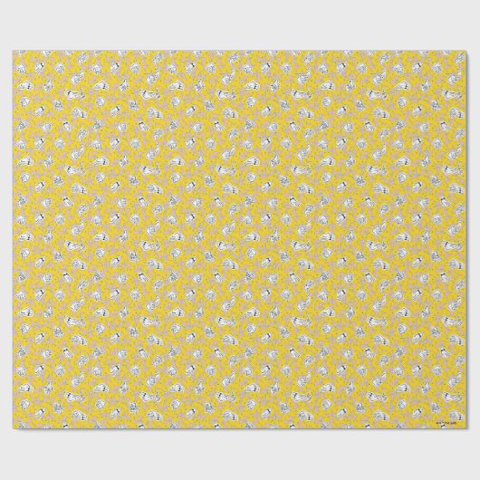 Johnny Bravo Characters Pattern Geschenkpapier (Flach)