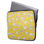 Johnny Bravo Characters Pattern Laptopschutzhülle (Vorderseite Links)