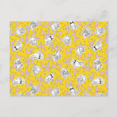 Johnny Bravo Characters Pattern Postkarte (Vorderseite)