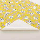 Johnny Bravo Characters Pattern Sherpadecke (3/4)