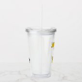 Johnny Bravo Collegiate Graphic Acryltrinkbecher (Rechts)