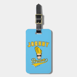 Johnny Bravo Collegiate Graphic Gepäckanhänger