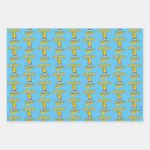 Johnny Bravo Collegiate Graphic Geschenkpapier Set (Vorderseite)