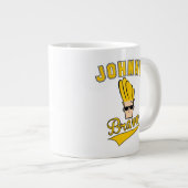 Johnny Bravo Collegiate Graphic Jumbo-Tasse (Vorderseite Rechts)