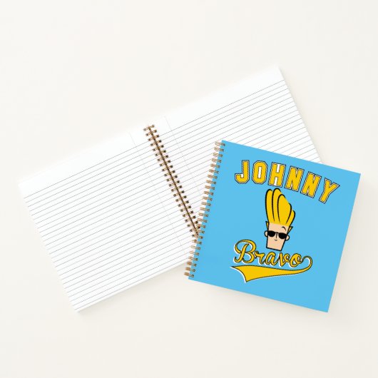 Johnny Bravo Collegiate Graphic Notizblock (Innenseite)