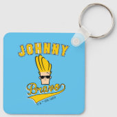 Johnny Bravo Collegiate Graphic Schlüsselanhänger (Rückseite)