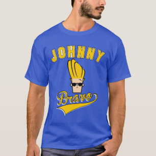 Johnny Bravo Collegiate Graphic T-Shirt