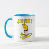 Johnny Bravo Collegiate Graphic Tasse (Links)