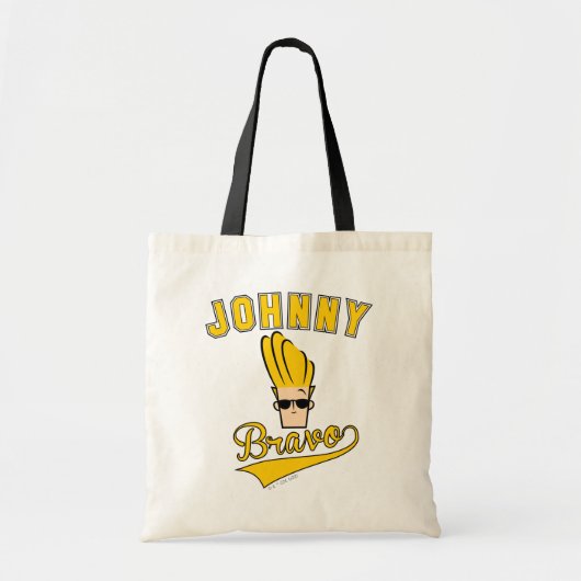 Johnny Bravo Collegiate Graphic Tragetasche (Vorne)