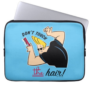 Johnny Bravo Comb - Touch nicht die Haare! Laptopschutzhülle