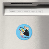 Johnny Bravo Comb - Touch nicht die Haare! Magnet (In Situ (Geschirrspüler))