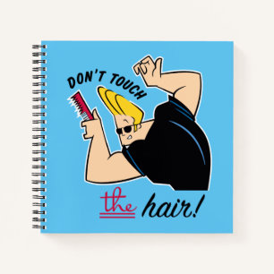 Johnny Bravo Comb - Touch nicht die Haare! Notizblock