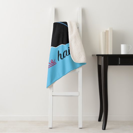 Johnny Bravo Comb - Touch nicht die Haare! Sherpadecke (Beispiel)