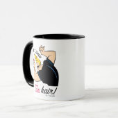 Johnny Bravo Comb - Touch nicht die Haare! Tasse (Vorderseite Links)