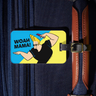 Johnny Bravo Combing Hair Gepäckanhänger
