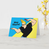 Johnny Bravo Combing Hair Karte (Gelbe Blume)