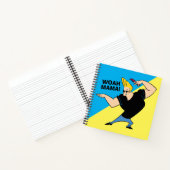 Johnny Bravo Combing Hair Notizblock (Innenseite)