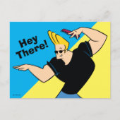 Johnny Bravo Combing Hair Postkarte (Vorderseite)