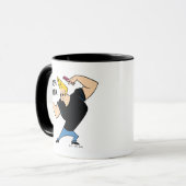 Johnny Bravo Combing Hair Tasse (Vorderseite Links)