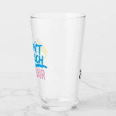 Johnny Bravo - Don't Touch The Hair Graphic Glas (Links)