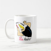 Johnny Bravo Don't Touch The Hair!  Kaffeetasse (Links)