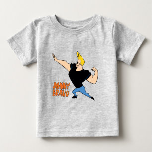 Johnny Bravo Flexing Baby T-shirt