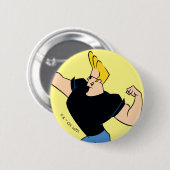 Johnny Bravo Flexing Button (Vorne & Hinten)