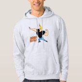 Johnny Bravo Flexing Hoodie (Vorderseite)