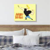 Johnny Bravo Flexing Leinwanddruck (Insitu (Schlafzimmer))