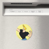 Johnny Bravo Flexing Magnet (In Situ (Geschirrspüler))