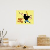 Johnny Bravo Flexing Poster (Küche)