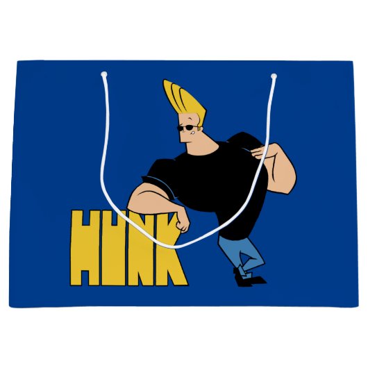 Johnny Bravo Große Geschenktüte (Vorderseite)
