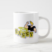 Johnny Bravo - Hey Da Sassy Jumbo-Tasse (Rechts)