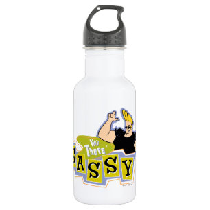 Johnny Bravo - Hey There Sassy Edelstahlflasche