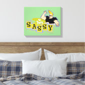 Johnny Bravo - Hey There Sassy Leinwanddruck (Insitu (Schlafzimmer))