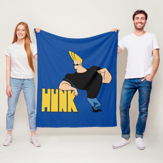 Johnny Bravo - Hunk Fleecedecke (Beispiel)