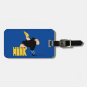 Johnny Bravo - Hunk Gepäckanhänger (Vorderseite horizontal)