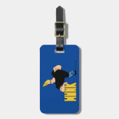 Johnny Bravo - Hunk Gepäckanhänger (Vorderseite vertikal)