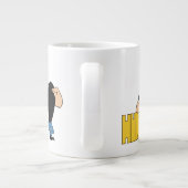 Johnny Bravo - Hunk Jumbo-Tasse (Rückseite)