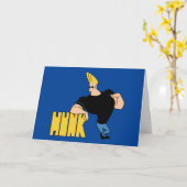 Johnny Bravo - Hunk Karte (Gelbe Blume)
