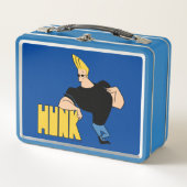 Johnny Bravo - Hunk Metall Brotdose (Vorderseite)