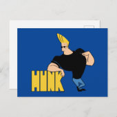 Johnny Bravo - Hunk Postkarte (Vorne/Hinten)