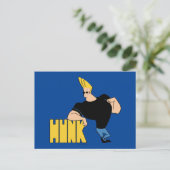 Johnny Bravo - Hunk Postkarte (Stehend Vorderseite)